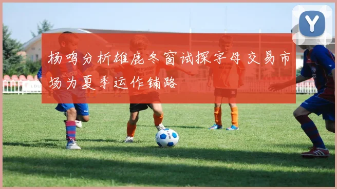 杨鸣分析雄鹿冬窗试探字母交易市场为夏季运作铺路